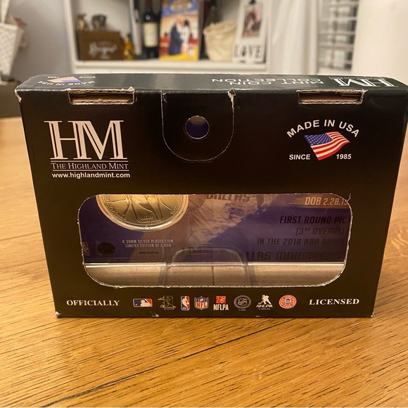 Luka Doncic Dallas Mavericks Collectible Coin New - Picture 4 of 6